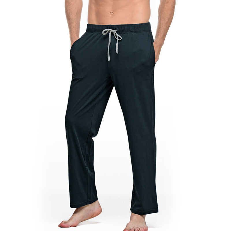 Herren nan Lounge- und Schlafhose aus weichem Jersey mit elastischem Bund und Seitentaschen Echo Archiv