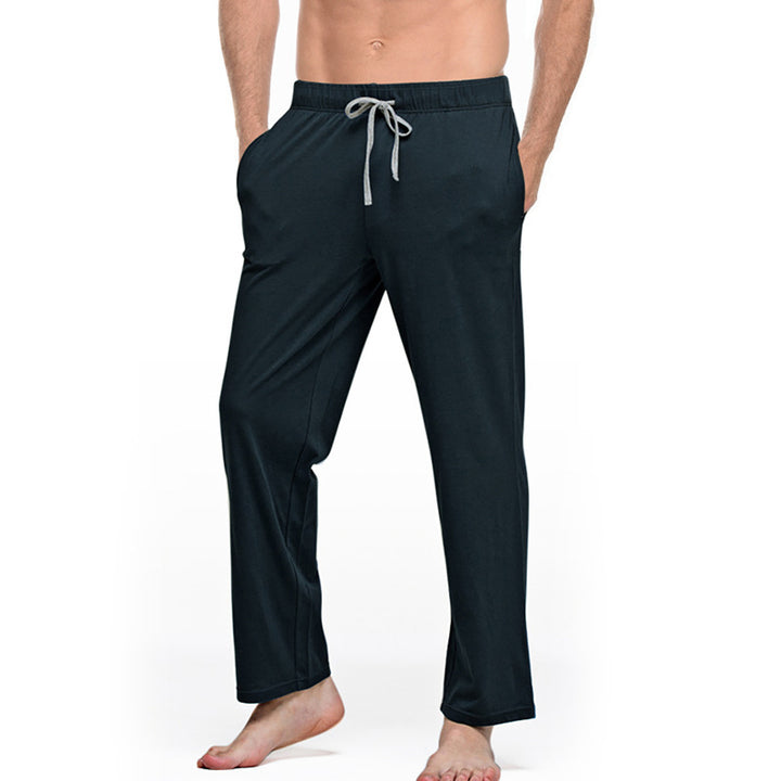 Herren nan Lounge- und Schlafhose aus weichem Jersey mit elastischem Bund und Seitentaschen Echo Archiv