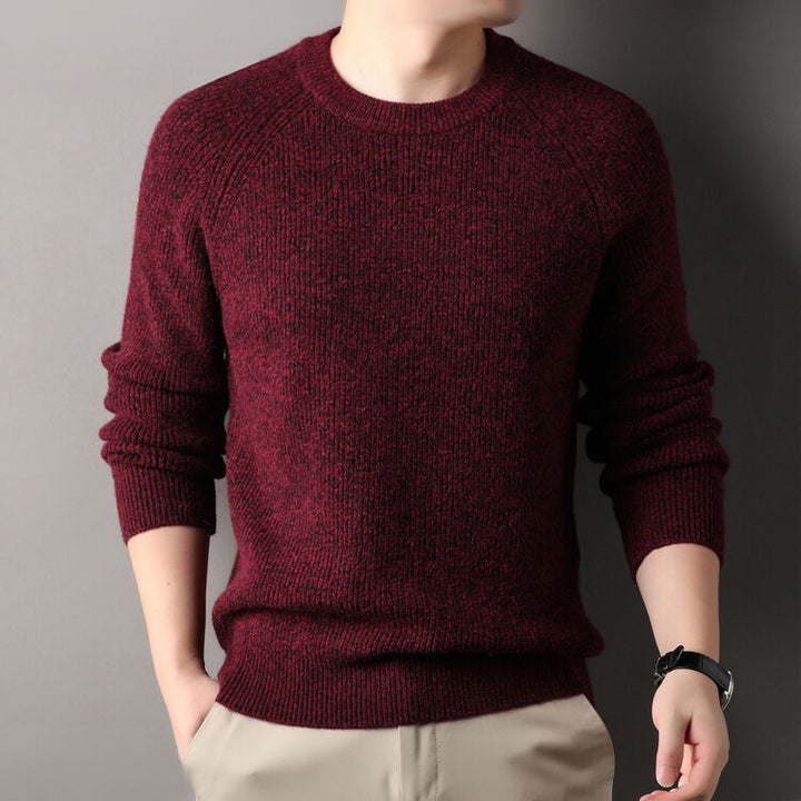 Herren luxuriöser Strickpullover Echoarchiv