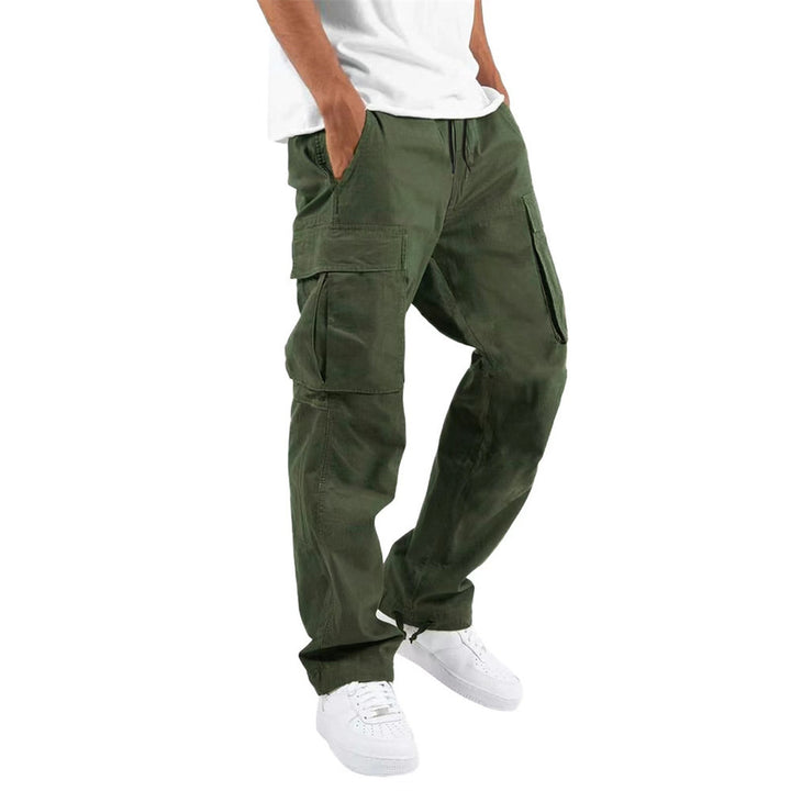 Herren robuste Multi-Taschen Cargohose Echoarchiv
