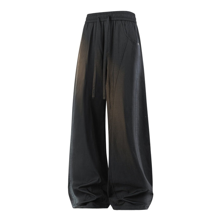 Damen Weite Lagen-Loungehose mit Cargo-Details & elastischem Tunnelzug Echoarchiv