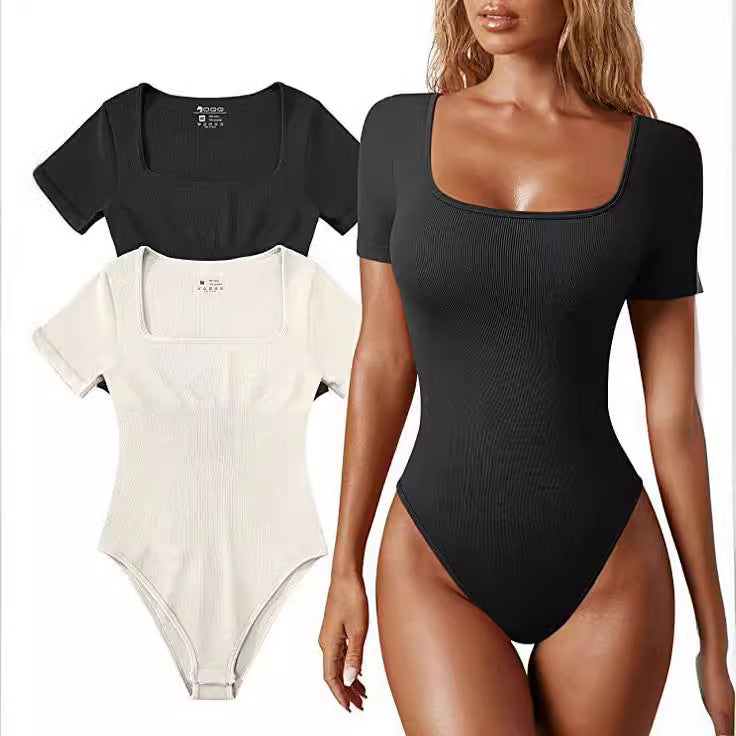 Damen Figurbetonender Body mit weitem Ausschnitt Echo Archiv