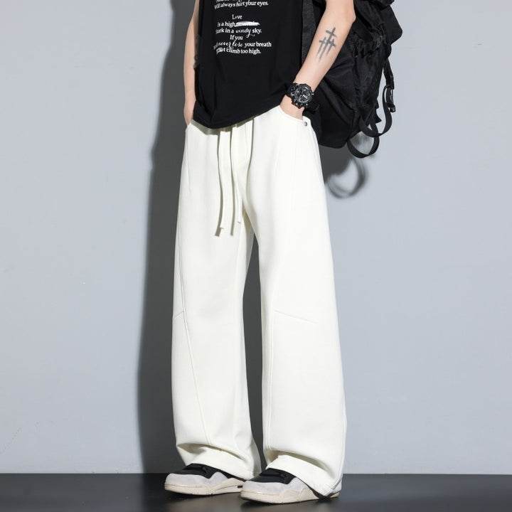 Damen Weite Lagen-Loungehose mit Cargo-Details & elastischem Tunnelzug Echoarchiv