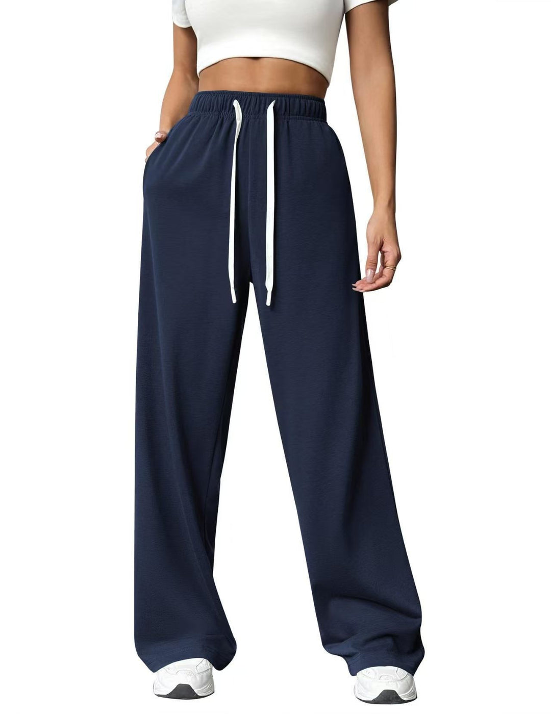Damen nan gemütliches Lounge-Jogginganzug-Set mit Oversize-Hoodie und elastischer High-Waist Jogginghose Echo Archiv