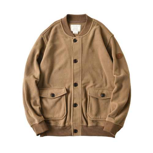Herren Fleecejacke mit praktischen Taschen – Taviero
