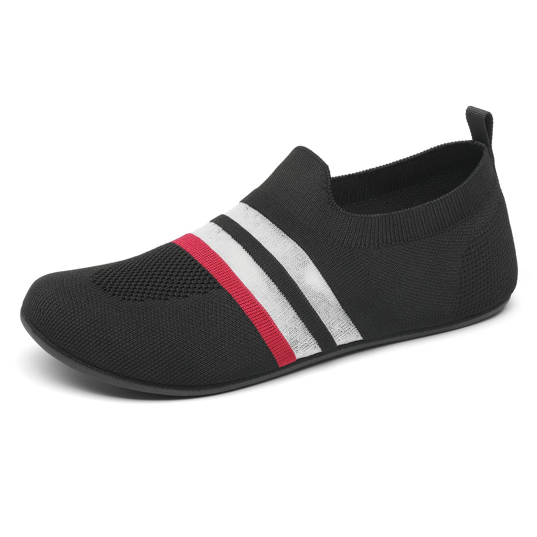 Damen nan ultra-flexibler Strick-Ballerina mit sockenähnlichem Schaft, elastischem Einstieg und rutschfester Flexsohle Echo Archiv