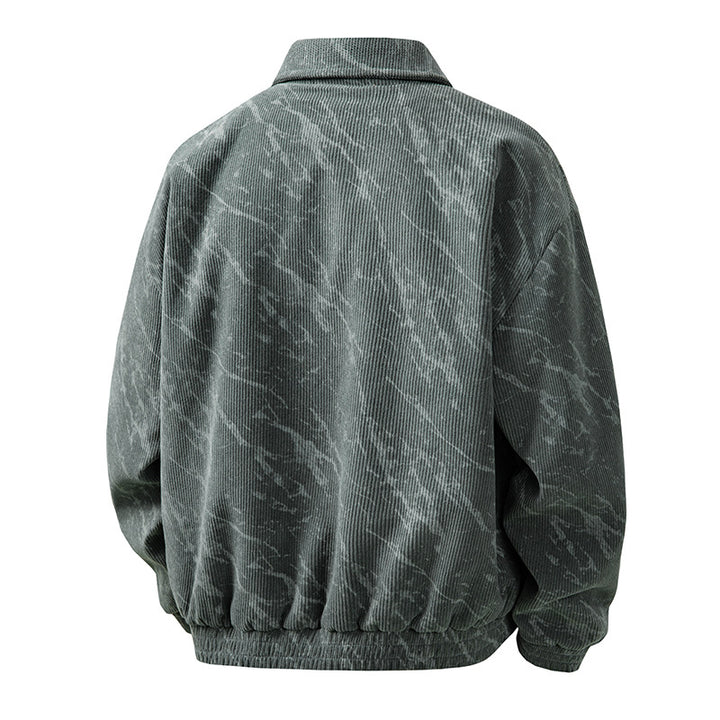 Herren modische Cordjacke mit modernen Akzenten Echoarchiv