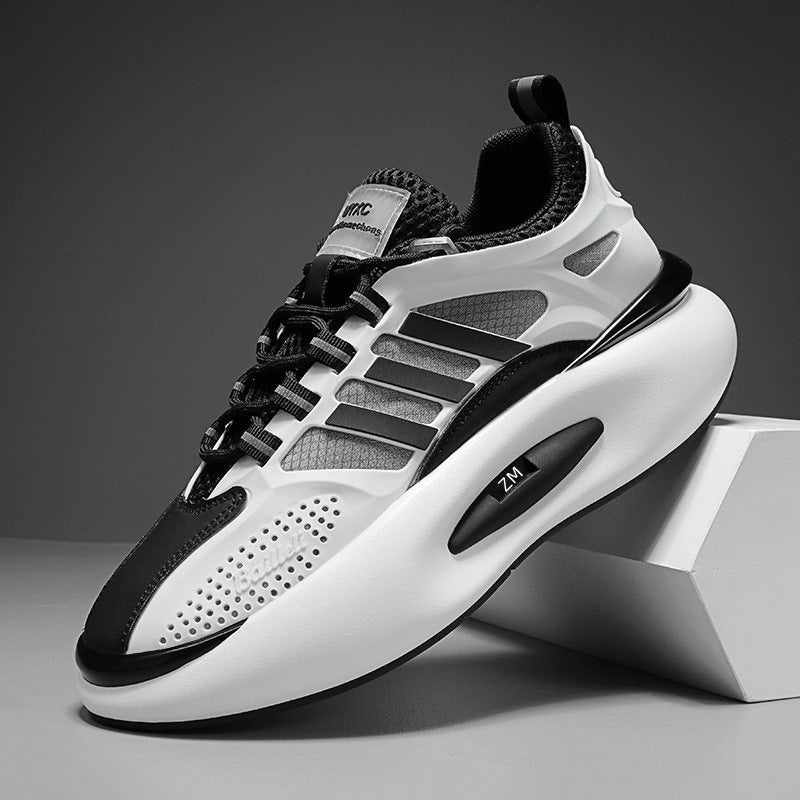 Herren Sportliche Sneakers mit atmungsaktivem Mesh und Dämpfung Echoarchiv