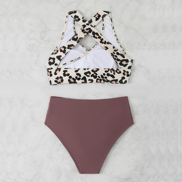 Damen Sport-Bikini mit innovativem Schnitt und hochgeschnittenem Höschen Echo Archiv