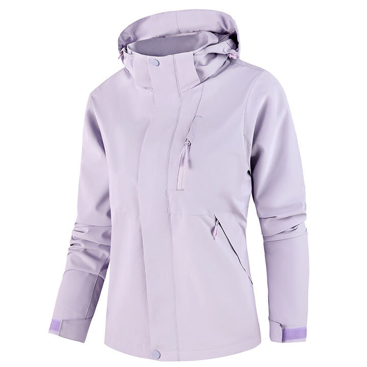 Frauen Verstellbare Regenjacke Echo Archive