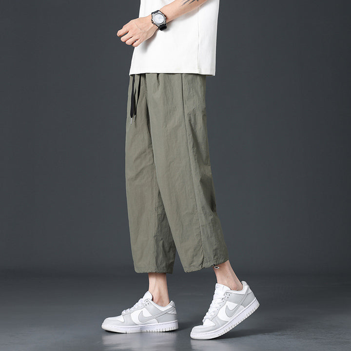 Herren Lässige und Bequeme Windbreaker-Hose