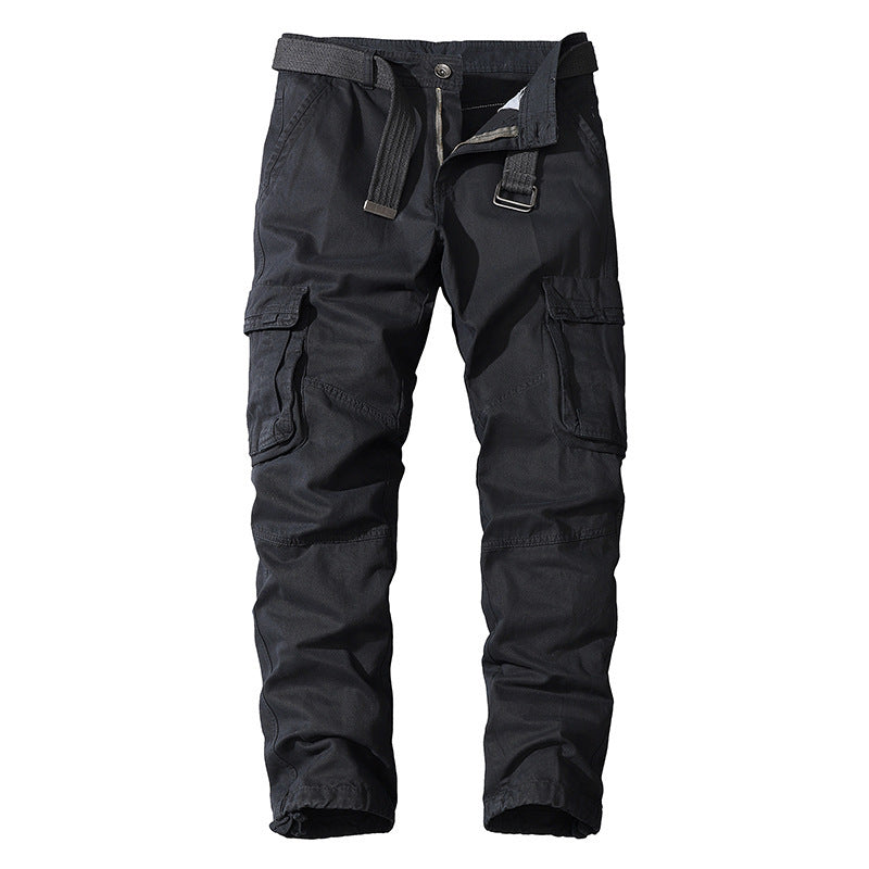 Herren multifunktionale Cargo-Hose mit elastischem Bund und praktischen Seitentaschen Echoarchiv