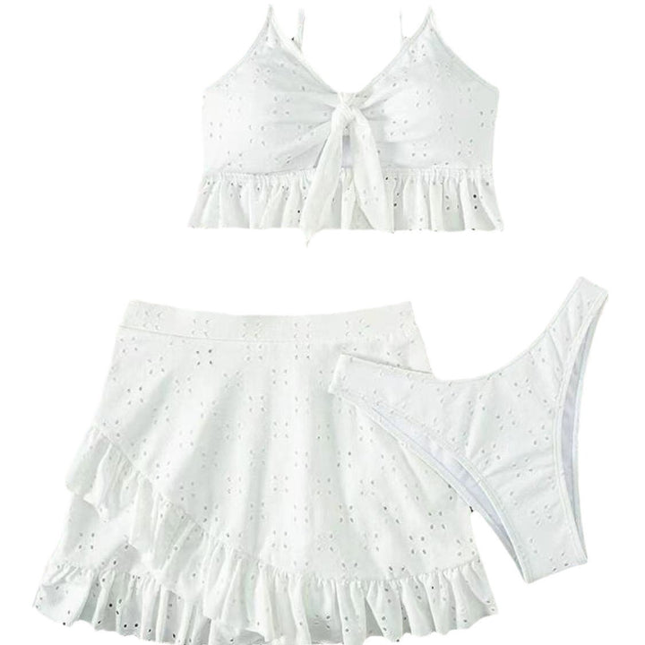 Damen Crop-Top und Rock Set Echo Archiv