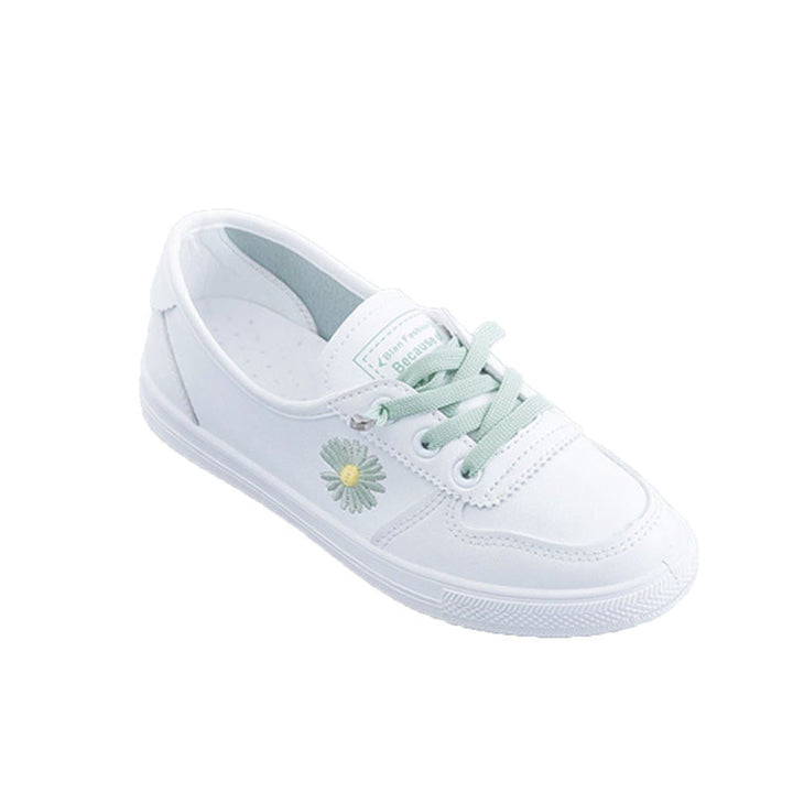 Damen Sneaker mit floralem Stickdesign und atmungsaktivem Obermaterial Echo Archiv