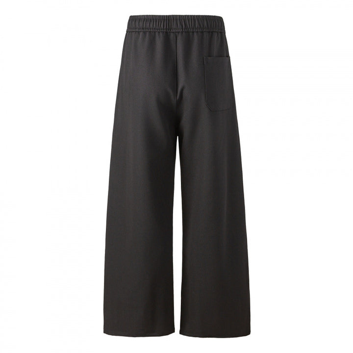 Damen Elegante Culotte-Hose mit weitem Bein, Bügelfalte und elastischem Komfortbund Echo Archiv