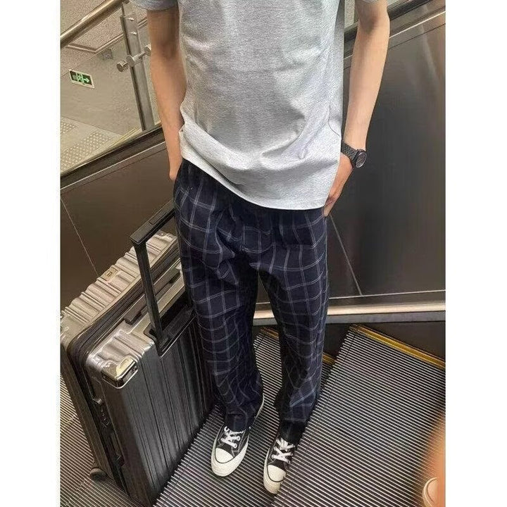 Herren Bequeme und lässige Pyjamahose Echo Archiv