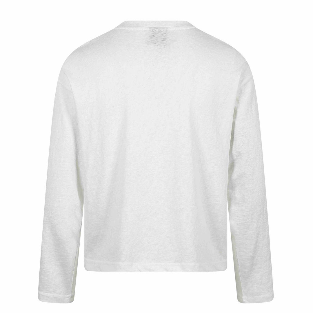 Unisex Langarm-Halbzipshirt mit Stehkragen und Parthenon-Print Echoarchiv