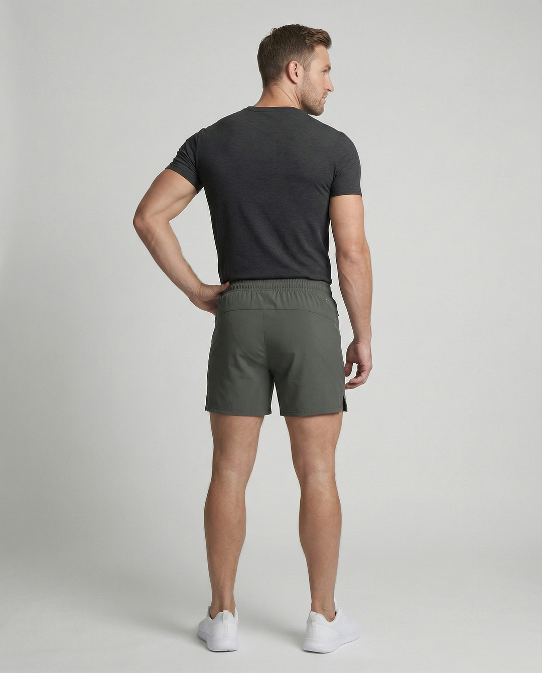 Herren Sportliche Multifunktions-Shorts mit schnell trocknender Technologie und praktischen Reißverschlusstaschen – Marzano