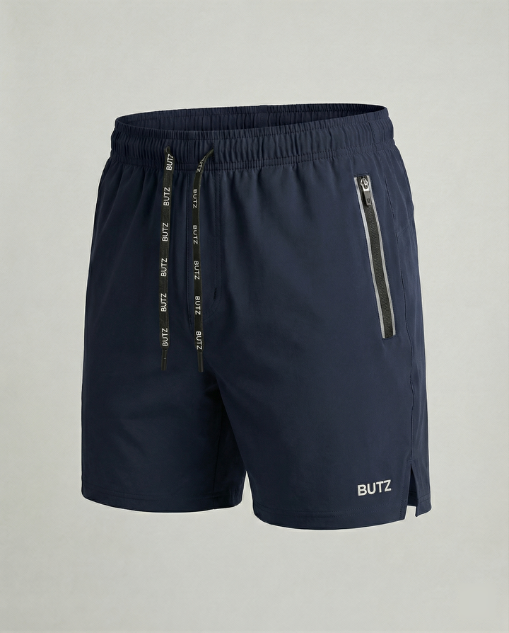 Herren Sportliche Multifunktions-Shorts mit schnell trocknender Technologie und praktischen Reißverschlusstaschen – Marzano