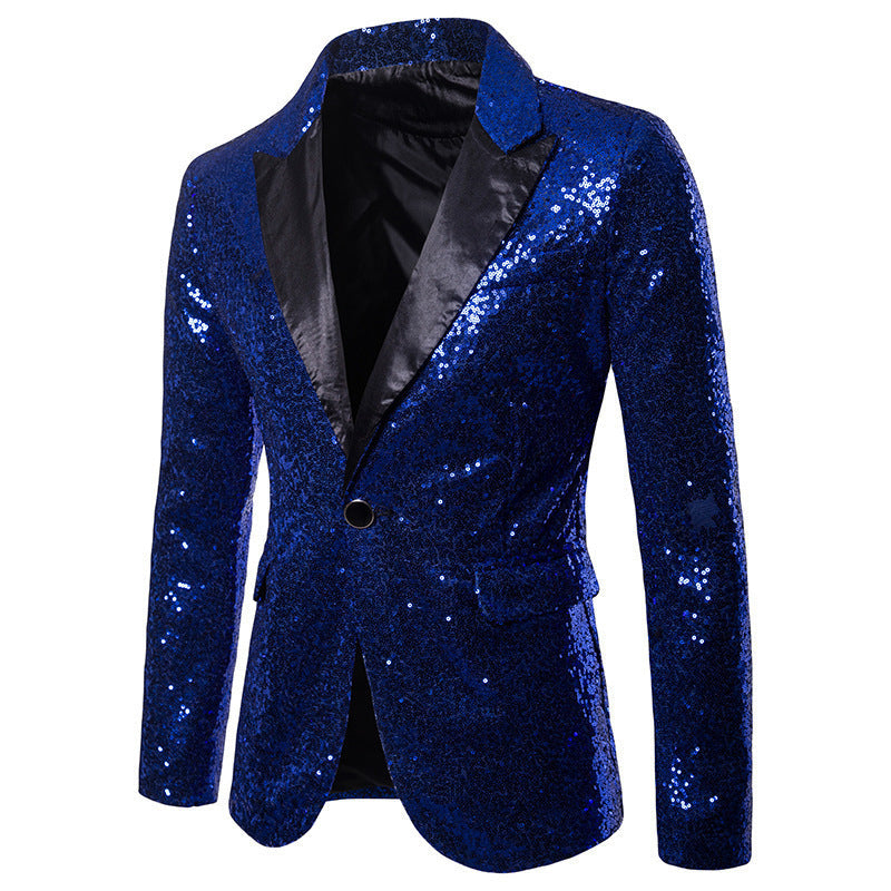 Herren Pailletten Formal Blazer Echoarchiv