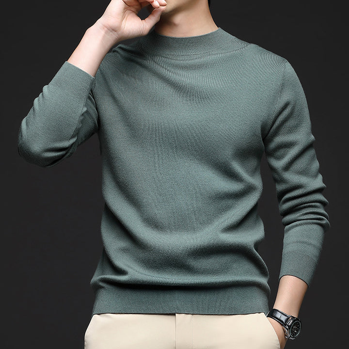 Herren modischer Rundhals-Pullover Echoarchiv