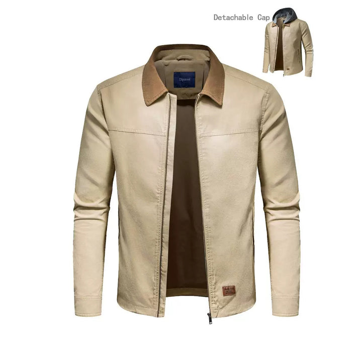 Herren Utility-Jacke mit abnehmbarem Hoodie Echoarchiv