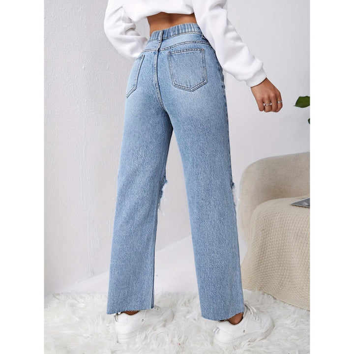 Damen Mom-Jeans im Vintage-Look mit Destroyed-Effekten Echo Archiv