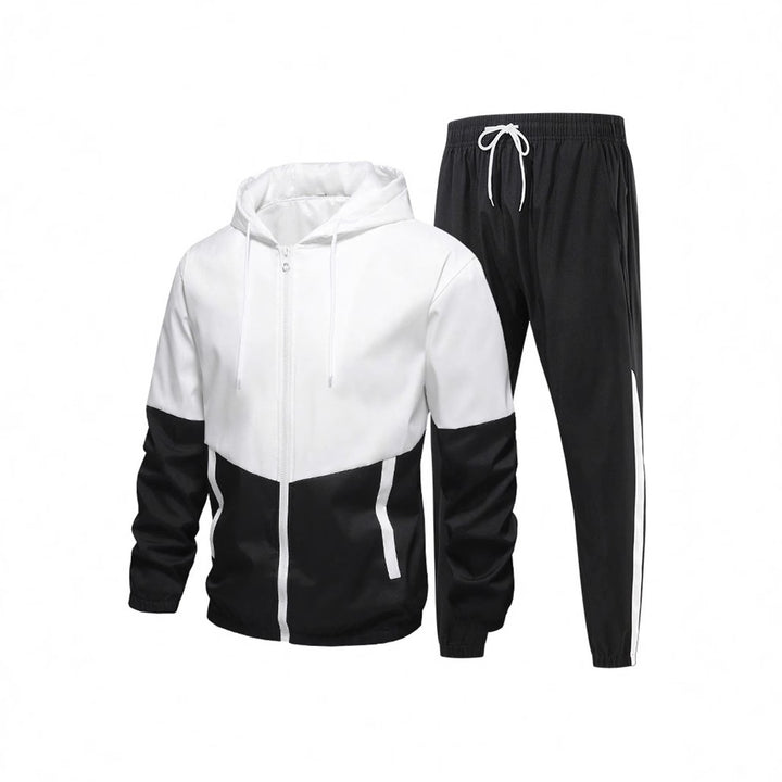 Herren Sportanzug mit atmungsaktiver Jacke und elastischen Jogginghosen Echoarchiv