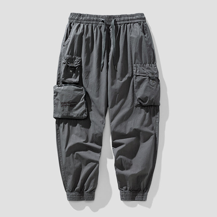 Herren Cargo-Joggerhose mit elastischem Bund, multifunktionalen Cargotaschen und abnehmbarer Packtasche Echo Archiv