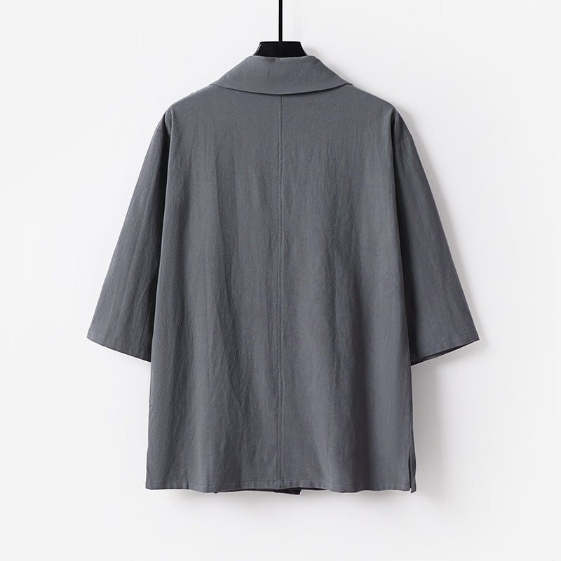Damen Oversize Kimono-Blazer mit Schalkragen Echoarchiv