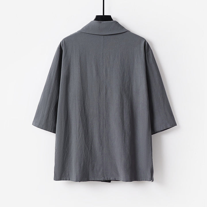 Damen Oversize Kimono-Blazer mit Schalkragen Echoarchiv