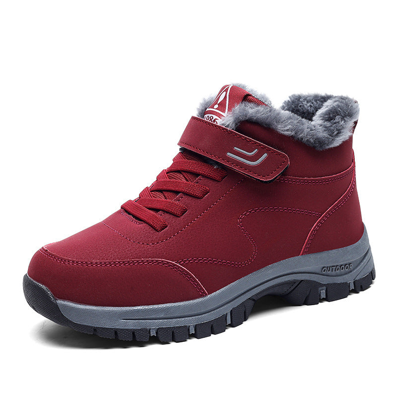 Damen Knöchelhohe Thermo‑Wanderstiefel mit Kunstfellfutter und rutschfester Mehrzonenprofilsohle Echo Archiv