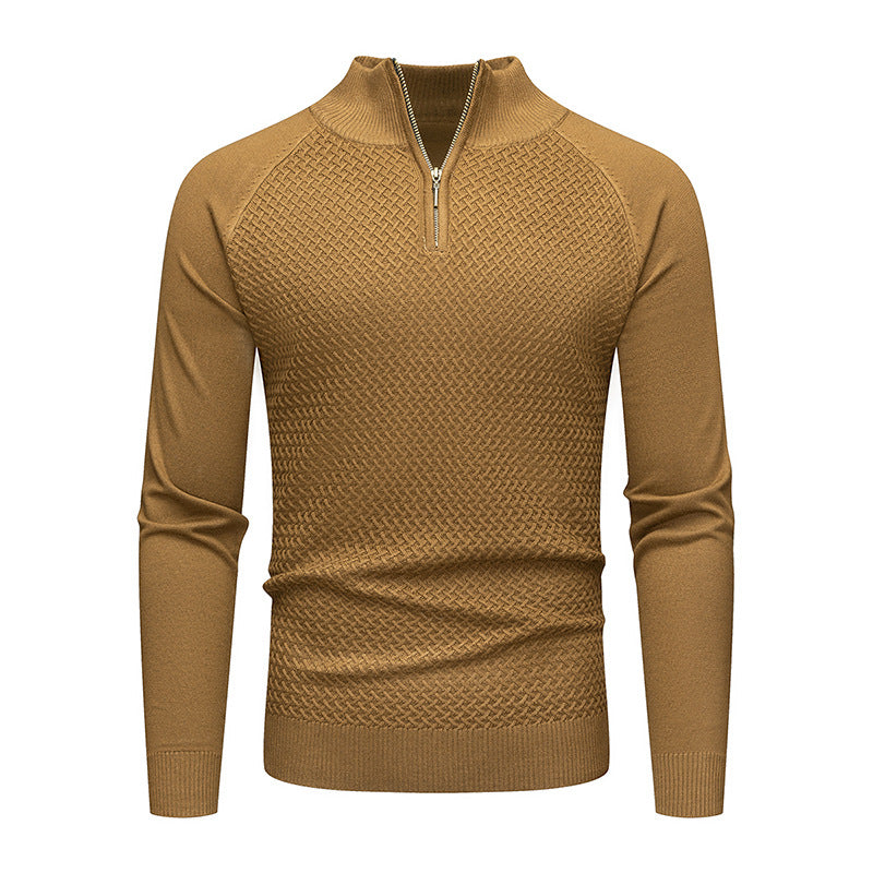 Herren Strickpullover mit Reißverschluss Echoarchiv