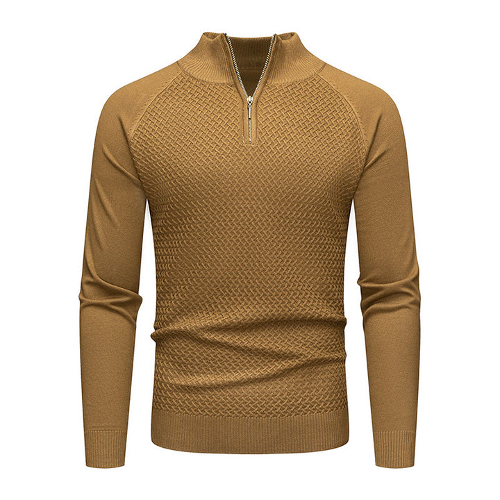 Herren Strickpullover mit Reißverschluss Echoarchiv