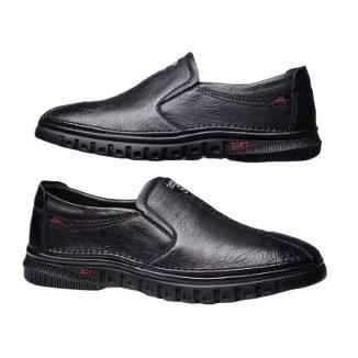 Herren Elegante Leder Slipper Echoarchiv