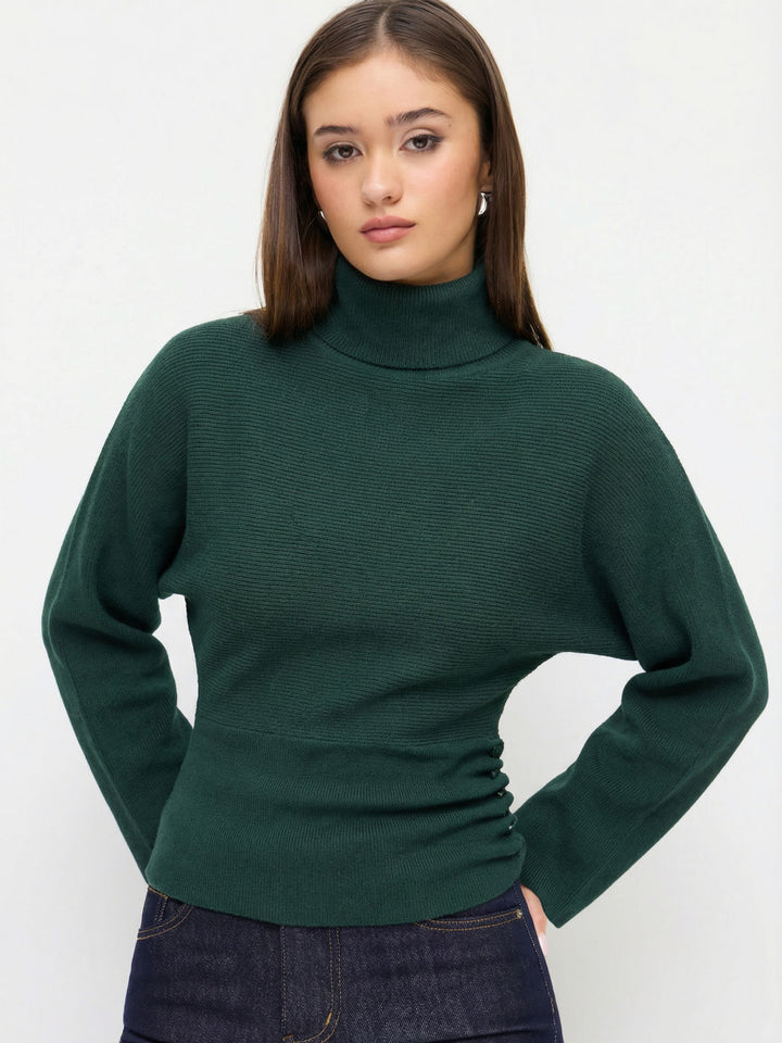 Damen Eleganter Rollkragenpullover Echo Archiv