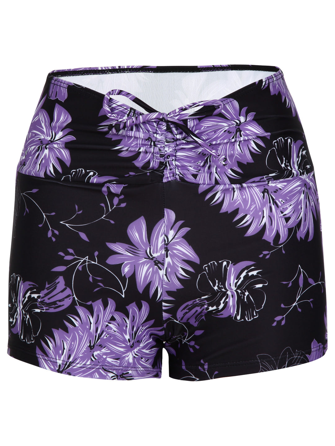 Damen Bikini-Höschen mit hohem Bund und raffinierten Rüschendetails Echo Archiv