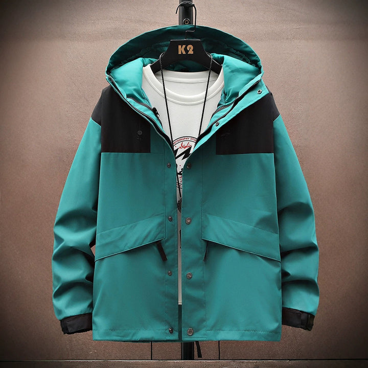 Herren Funktionsjacke mit verstellbarem Kapuzensystem Echo Archiv