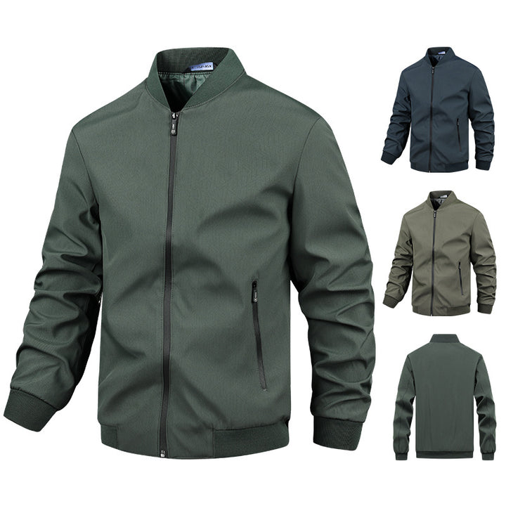 Herren Modische Freizeitjacke mit Stehkragen Echo Archiv 1787738675