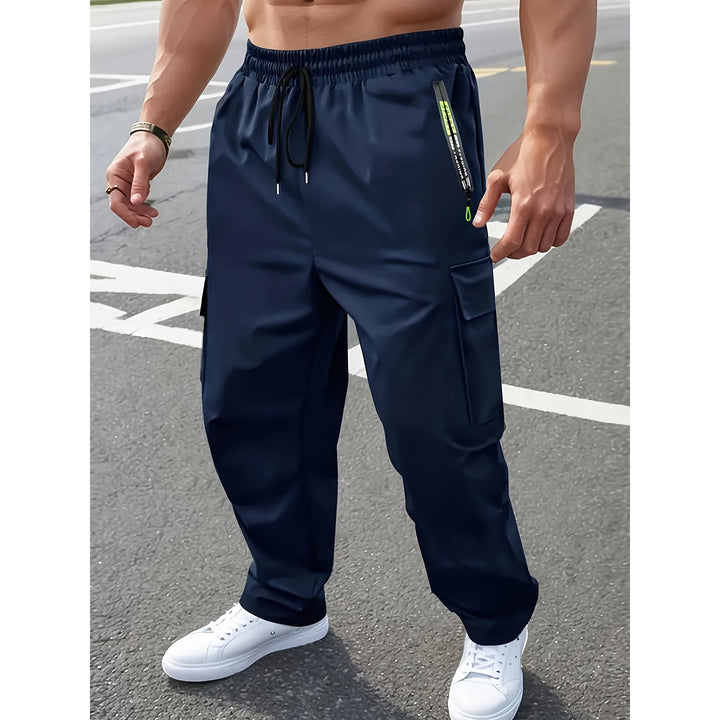 Herren Praktische Cargo-Hose mit verstellbarem Gummizug Echo Archiv
