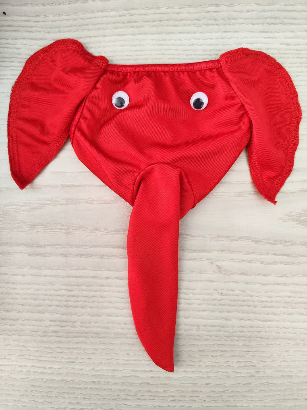Männer Novelty Plüsch Rentier Tanga mit Geweih-Tasche