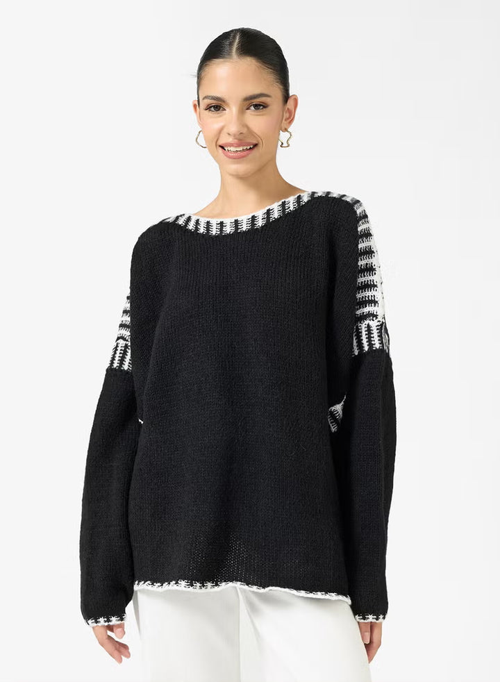 Damen Oversized Strickpullover Echo Archiv