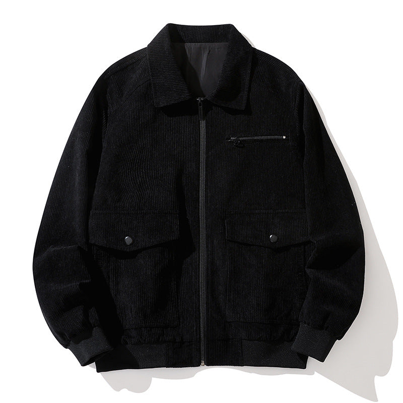Herren Cordjacke mit praktischen Taschen und hochwertiger Verarbeitung Echoarchiv