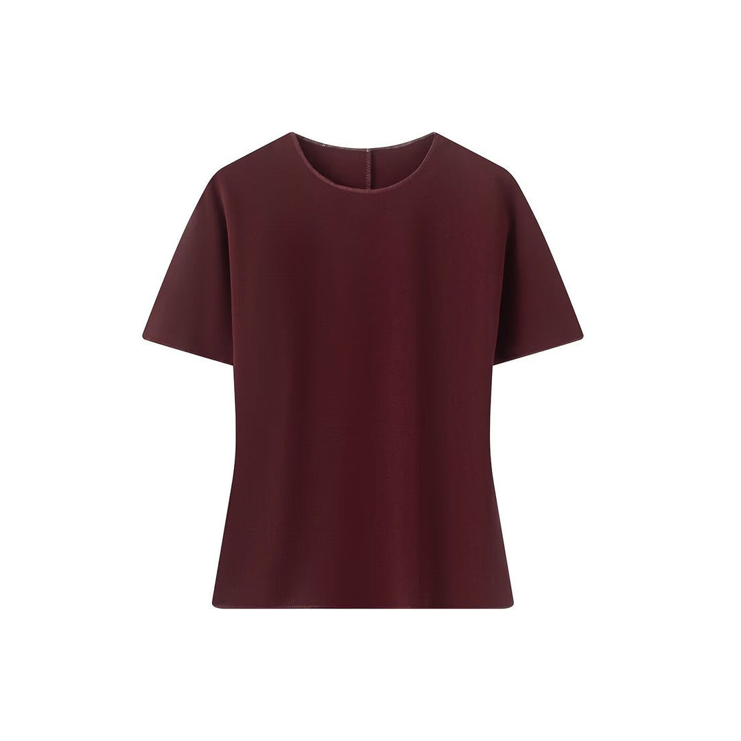 Damen Weite Satinhose mit hoher Taille und fließender Wide‑Leg‑Silhouette Echo Archiv