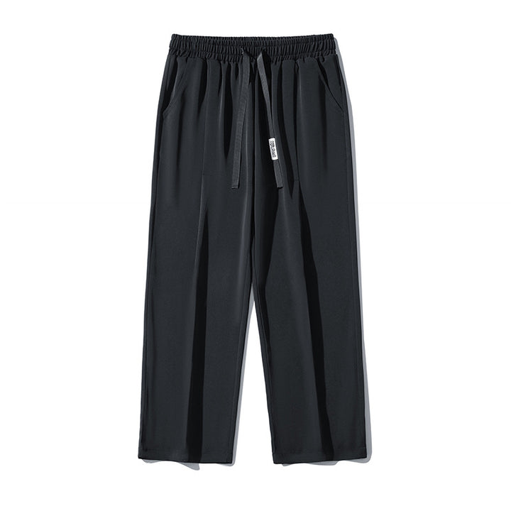 Herren luftige Freizeithose mit verstellbarem Bund und seitlichen Taschen Echoarchiv