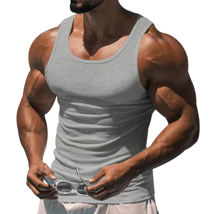 Herren Atmungsaktives Sport-Tanktop mit körperbetontem Schnitt Echoarchiv