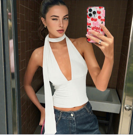 Damen Top mit raffiniertem Schlaufen-Design Echo Archiv
