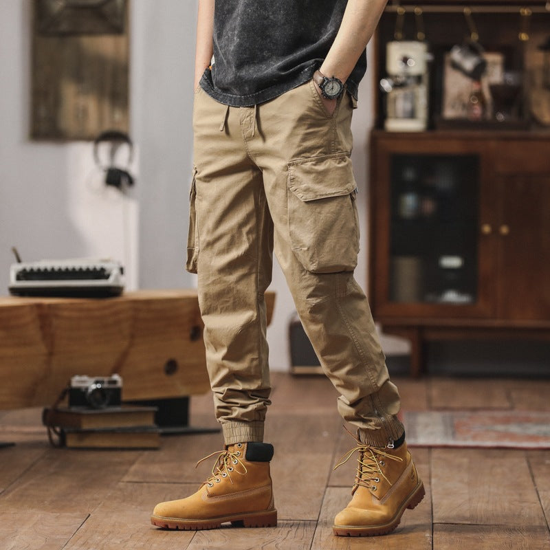 Herren Multifunktionale Cargohose mit elastischem Bund Echo Archiv
