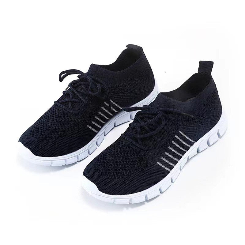 Damen  leichtes gestricktes Sneaker Slipper mit sockenähnlichem Schaft und flexibler Laufsohle Echo Archiv
