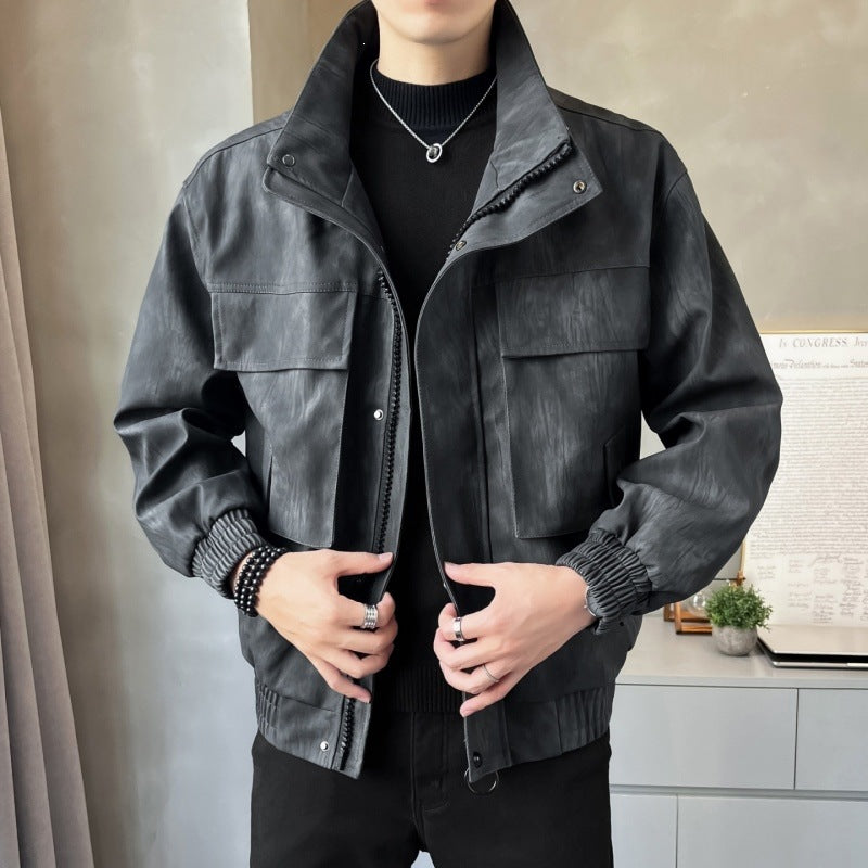 Herren Modische Jacke im urbanen Stil Echo Archiv